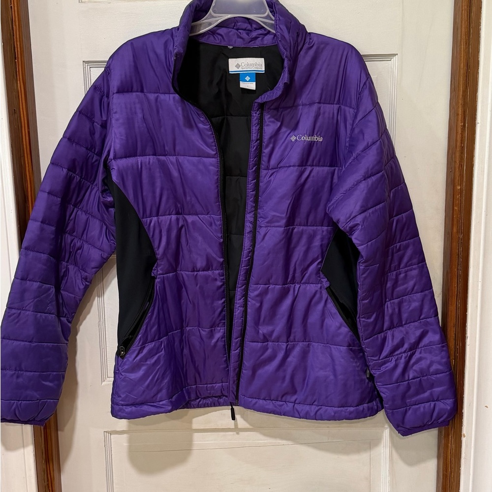 Columbia Women's Purple Quilted Insulated Jacket